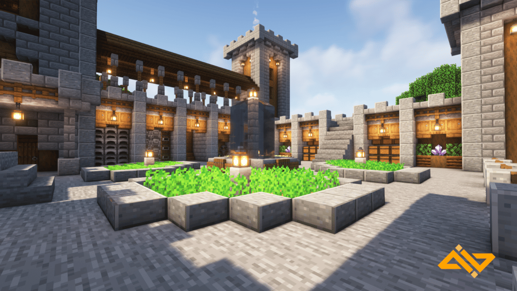 Utilisations De La Pierre Lisse Dans Minecraft