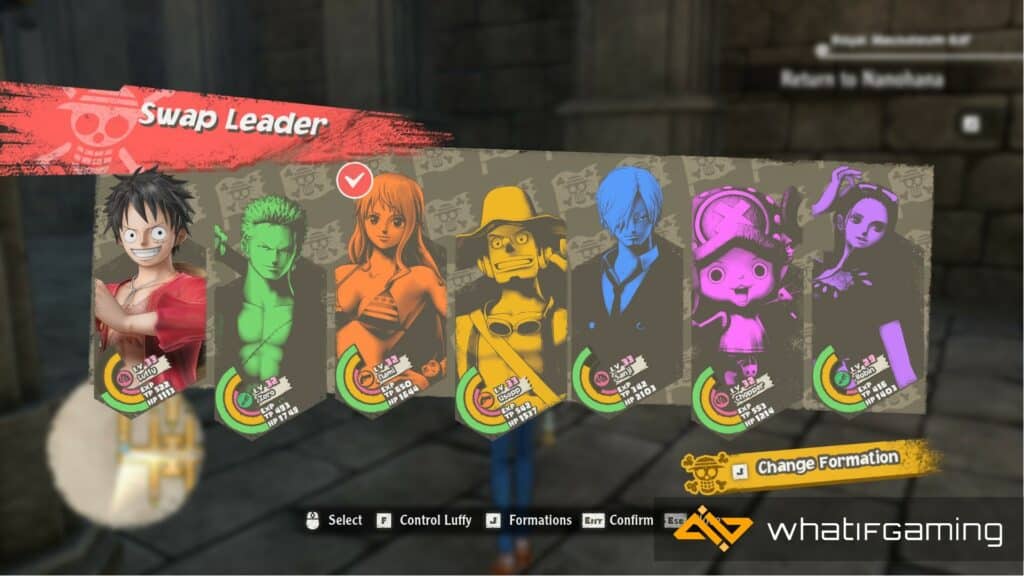 Swap Leader Menu