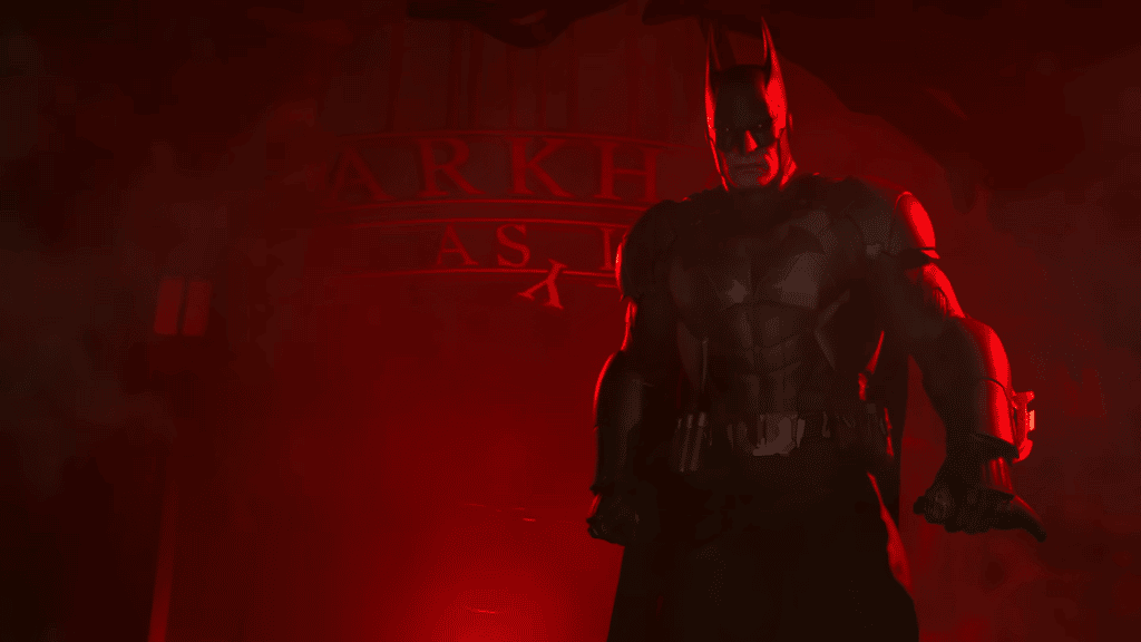 Image shows the reveal of Batman