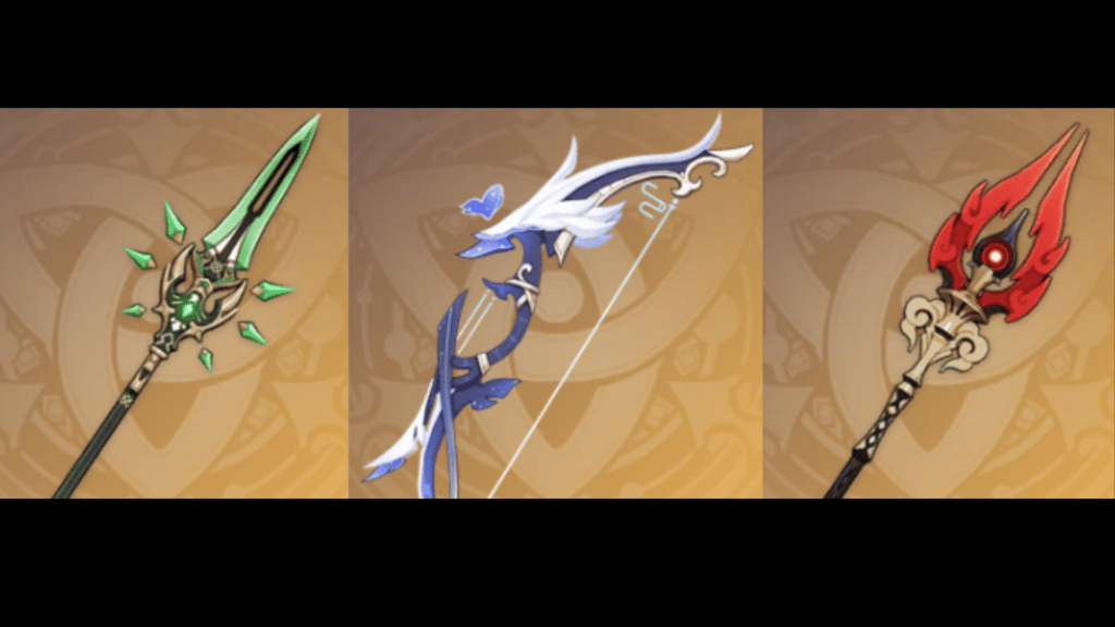 Primordial Jade Winged Spear, Aqua Simulacra, and the Staff of Homa