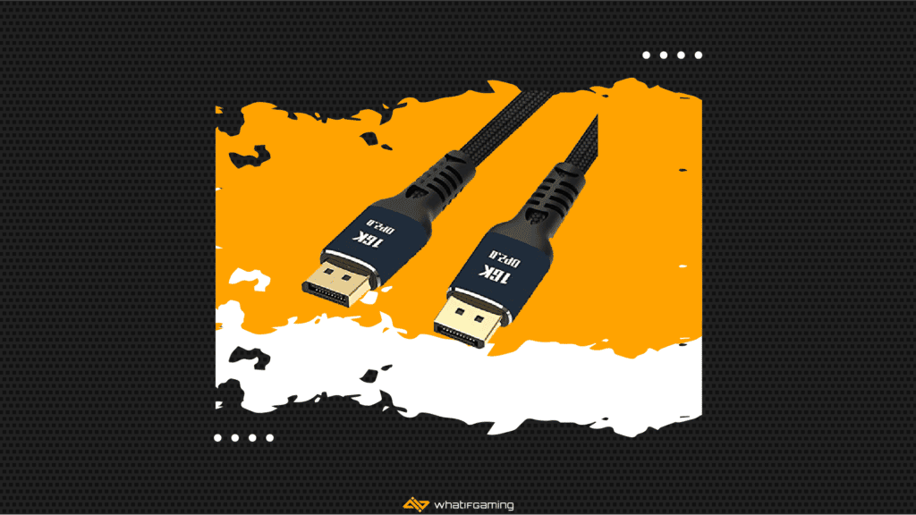 AngusPlay 16K DisplayPort to DisplayPort 2.0 Cable