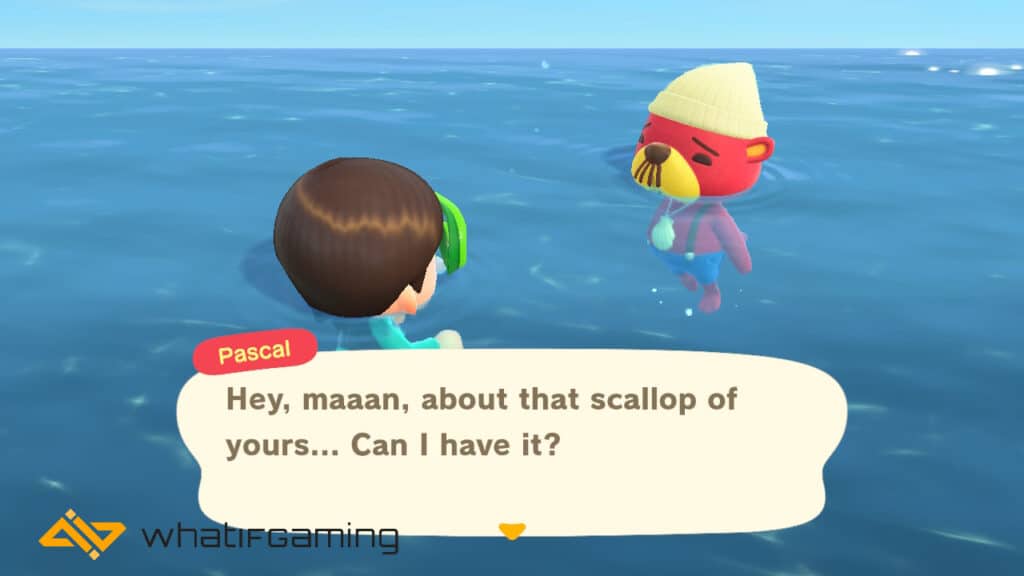 How to dive in Animal Crossing