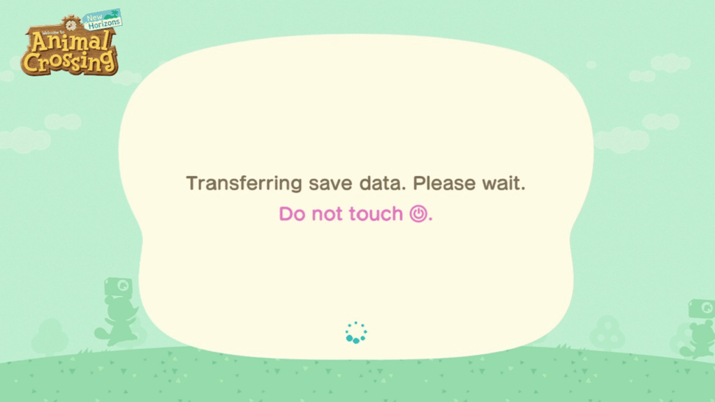 How to transfer data in Animal Crossing