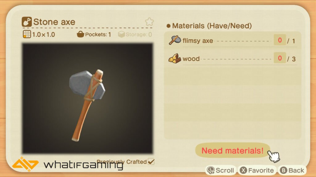 How to get an axe in Animal Crossing: New Horizons