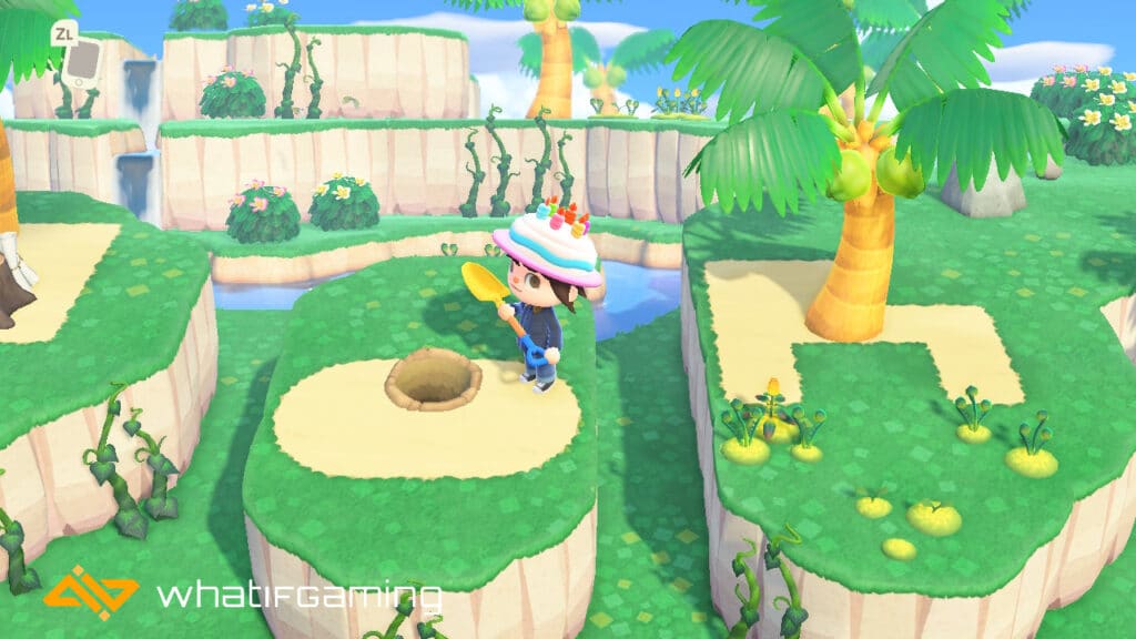 How to dig up trees in Animal Crossing