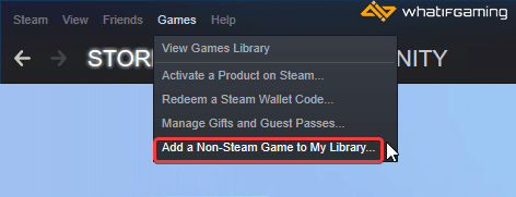 You can add different applications to Steam library and use its various features