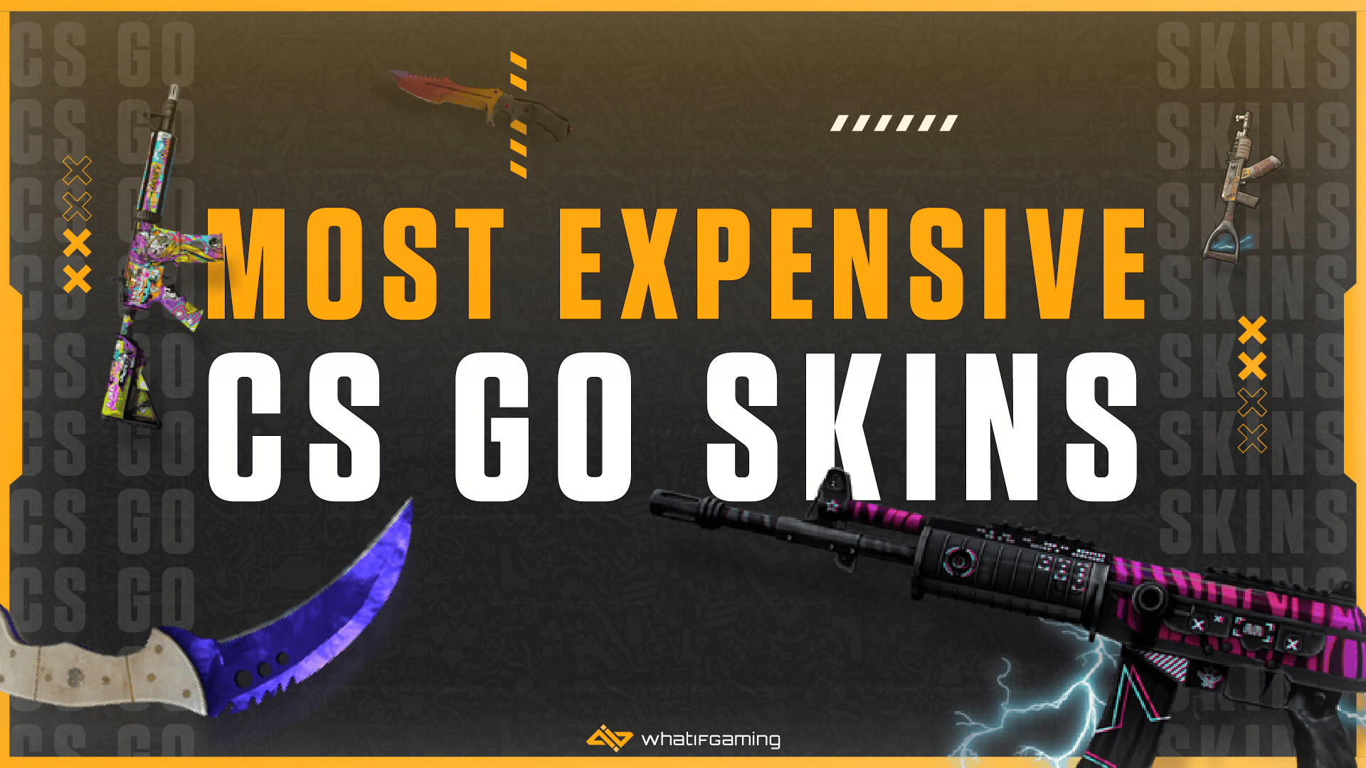 15 Most Expensive CS:GO Skins All (2023) -