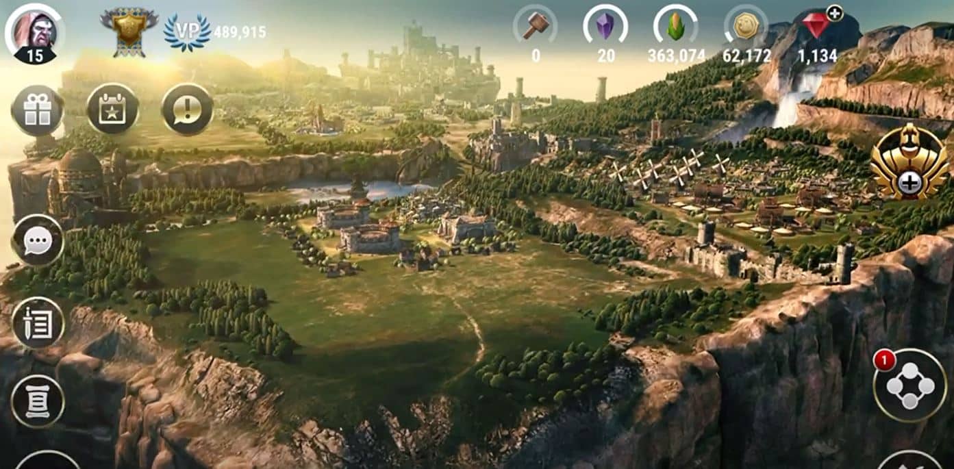 Dawn of Titans Game Like Clash of Clans