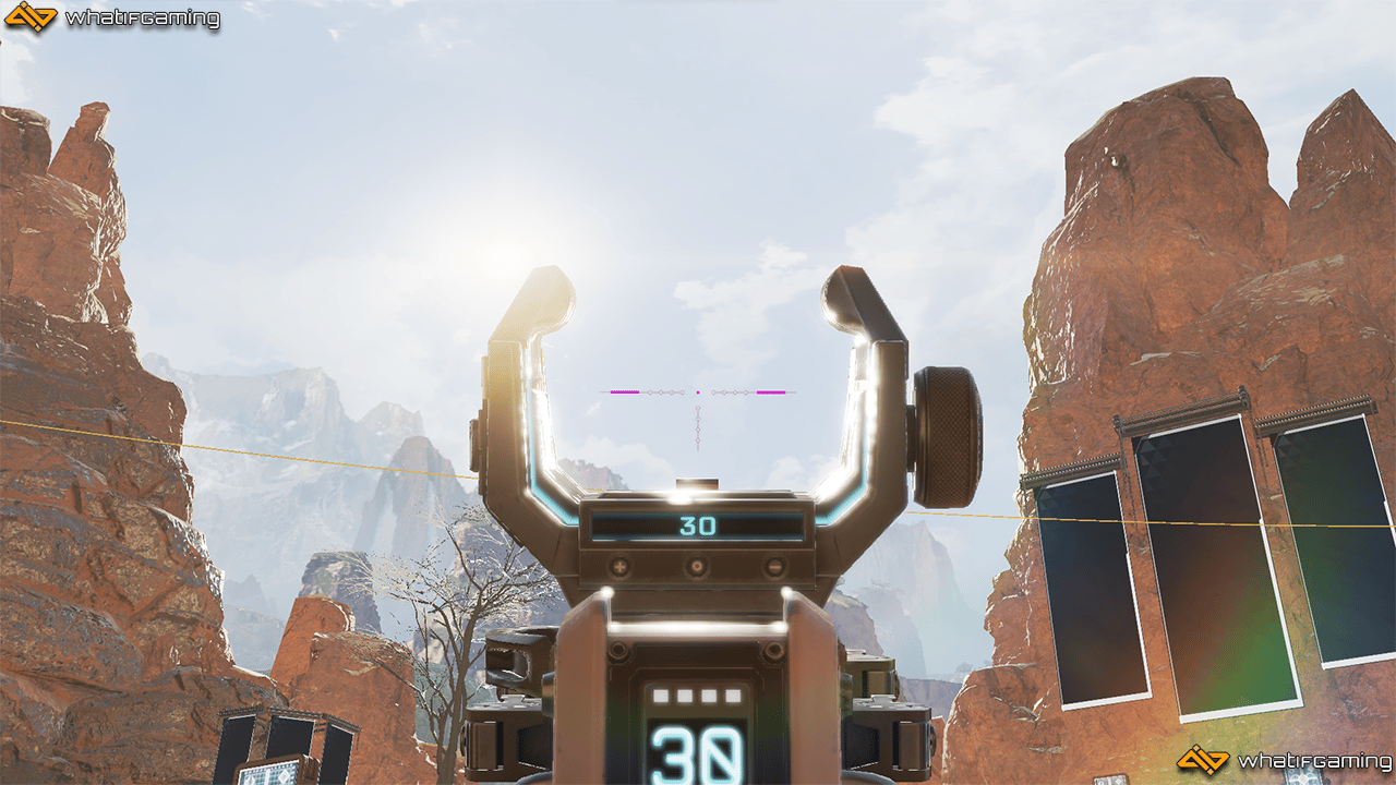 Showing disabled volumetric lighting in Apex Legends.