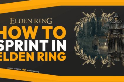How to sprint in Elden Ring
