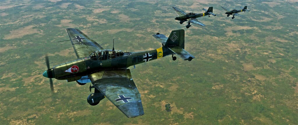 IL-2 Sturmovik: Batalla de la captura de pantalla de Stalingrado