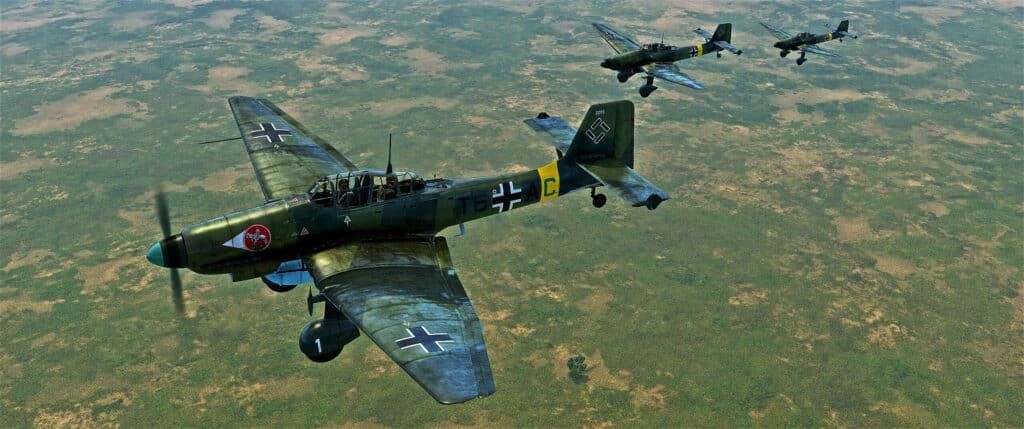 IL-2 Sturmovik: Screenshot Pertempuran Stalingrad