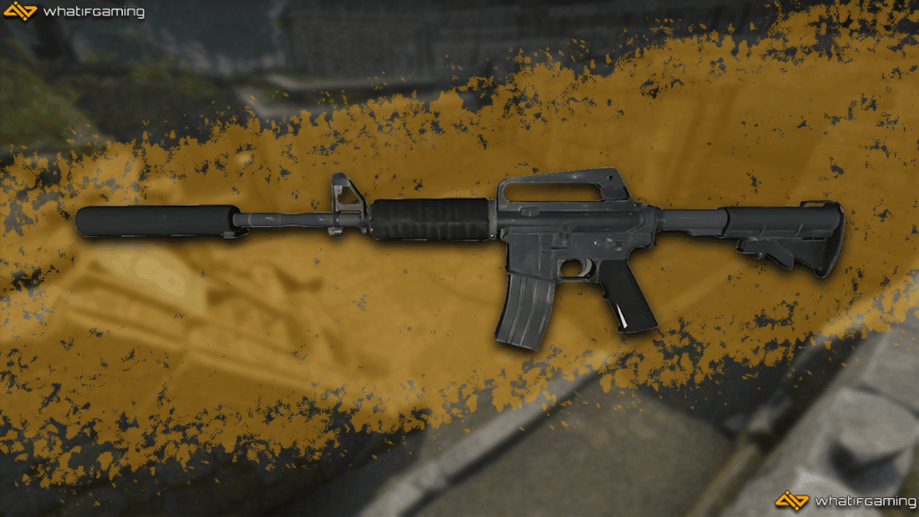 A photo of the M4A1-S.
