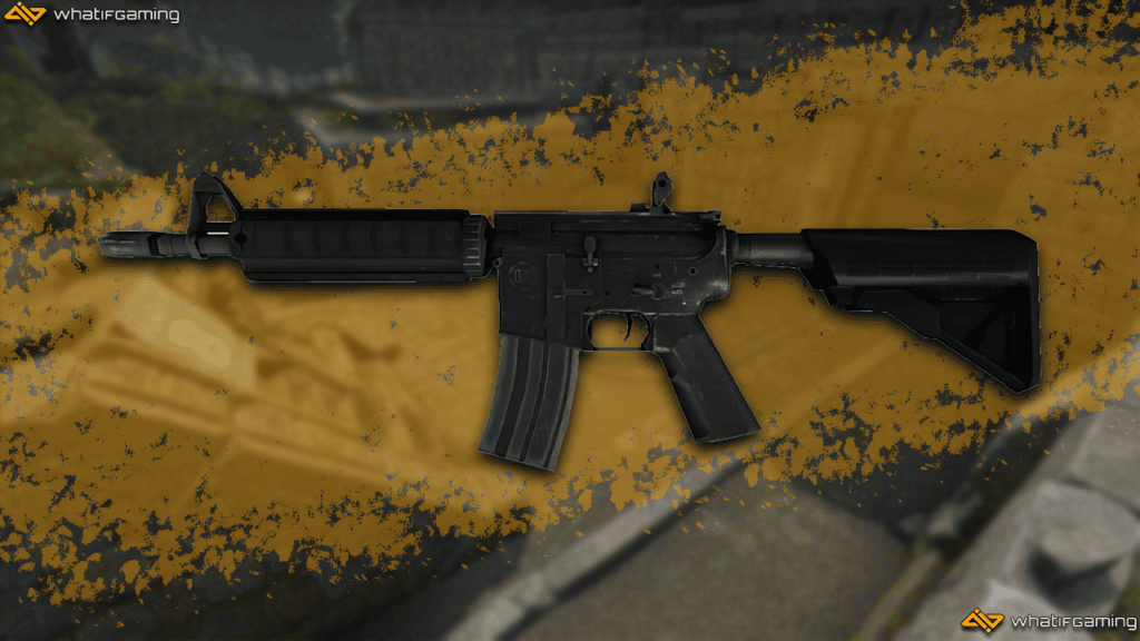 A photo of the M4A4.