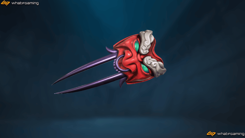 A photo of the Oni Claw Valorant skin.