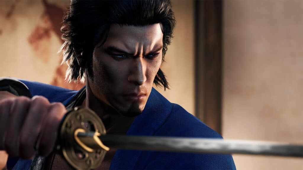 Sakamoto Ryoma in Like a Dragon: Ishin