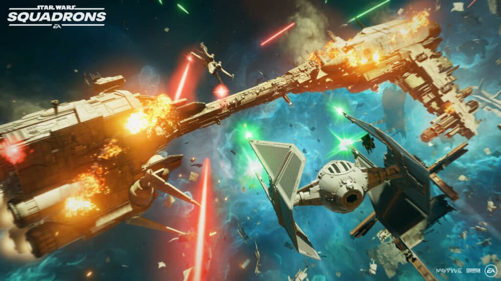 מלחמת הכוכבים: טייסות צילום מסך