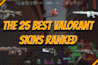 The 25 best Valorant skins Ranked - Title card