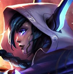 Xayah matching PFP from League of Legends