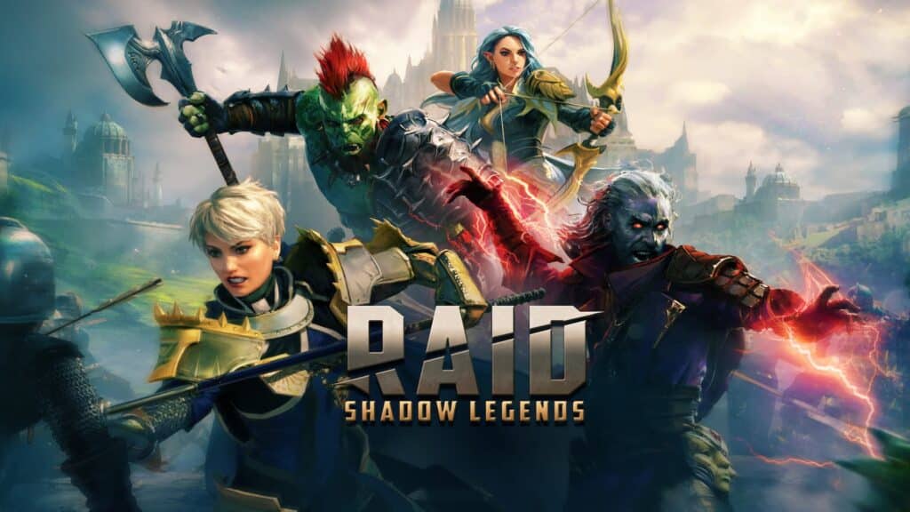 Raid: Shadow Legends key art.