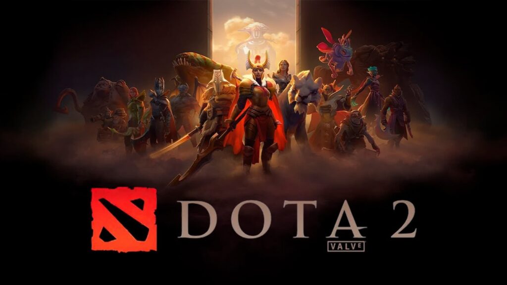 Dota 2 keyart.