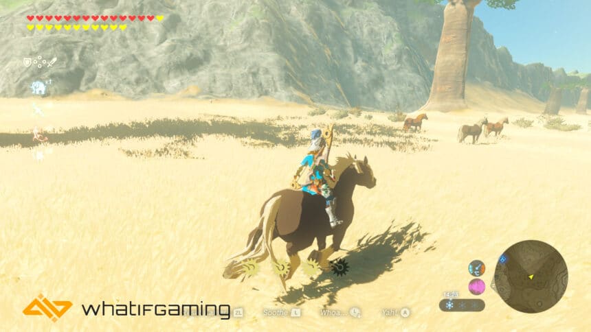 How to get a horse in Breath of the Wild