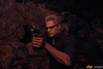 Albert Wesker in Resident Evil 4 Remake Modded Screenshot