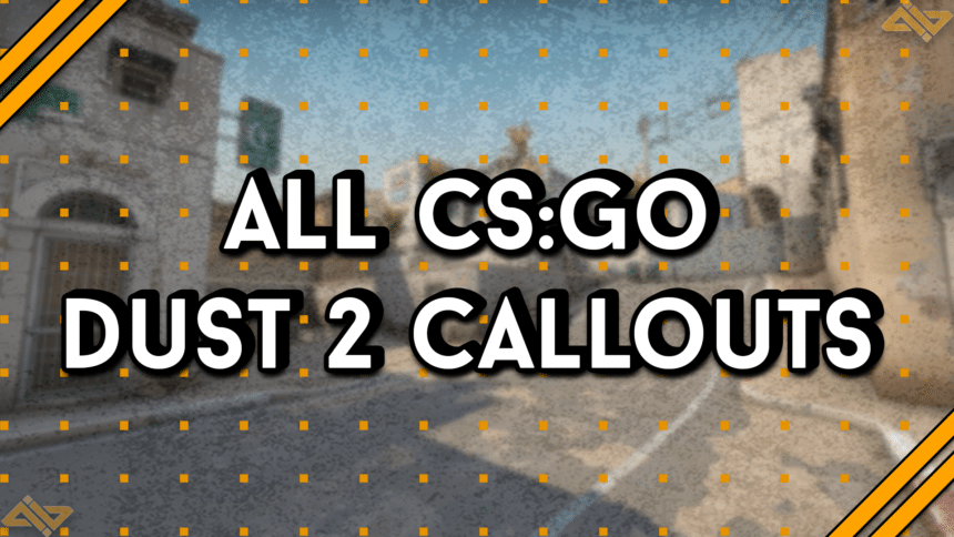 All CSGO Dust 2 Callouts title card.