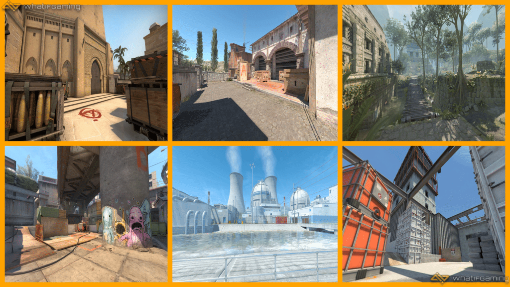 Best CSGO Maps ranked title card