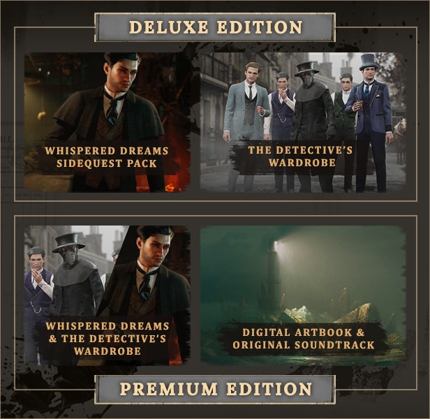 Deluxe and Premium Editions for Sherlock Holmes The Awakened