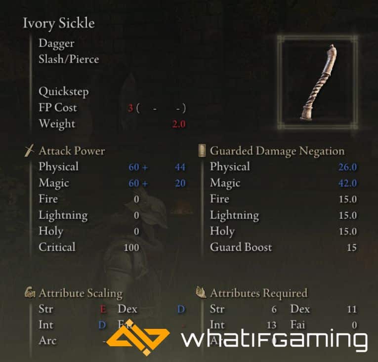 Ivory Sickle