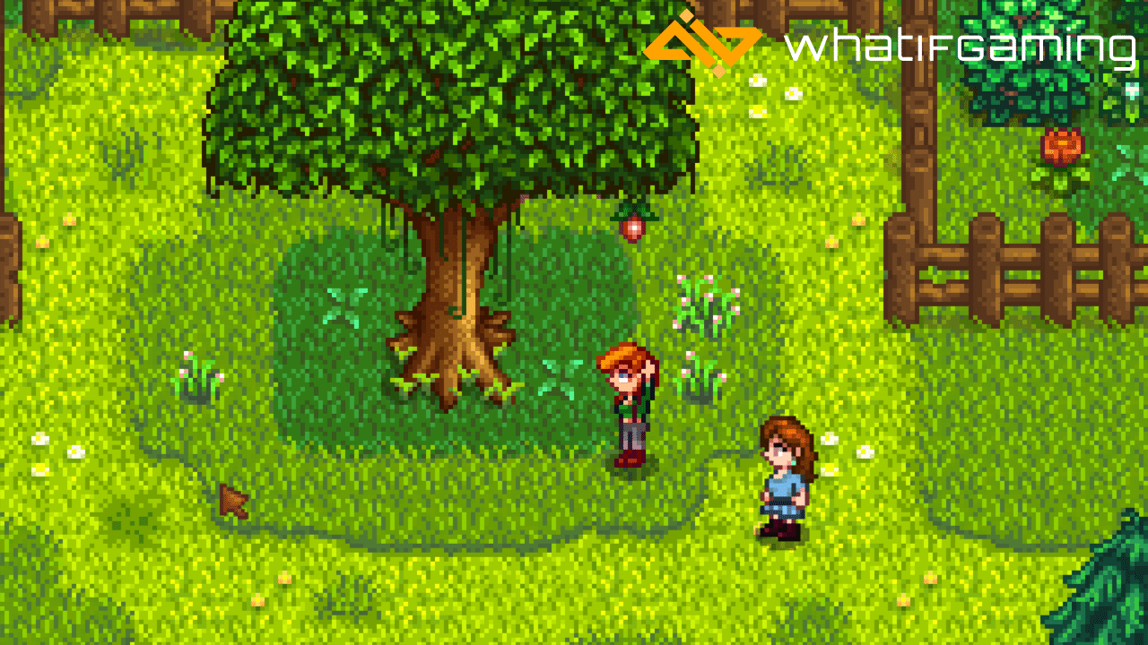 Leah's Cindersap Forest Heart Event in Stardew Valley