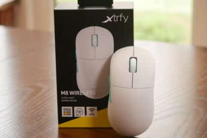 Xtrfy M8 Wireless Mouse with box