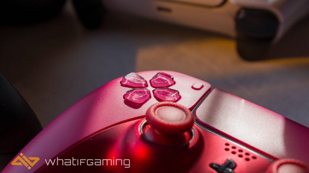 Image has D-Pad in red color