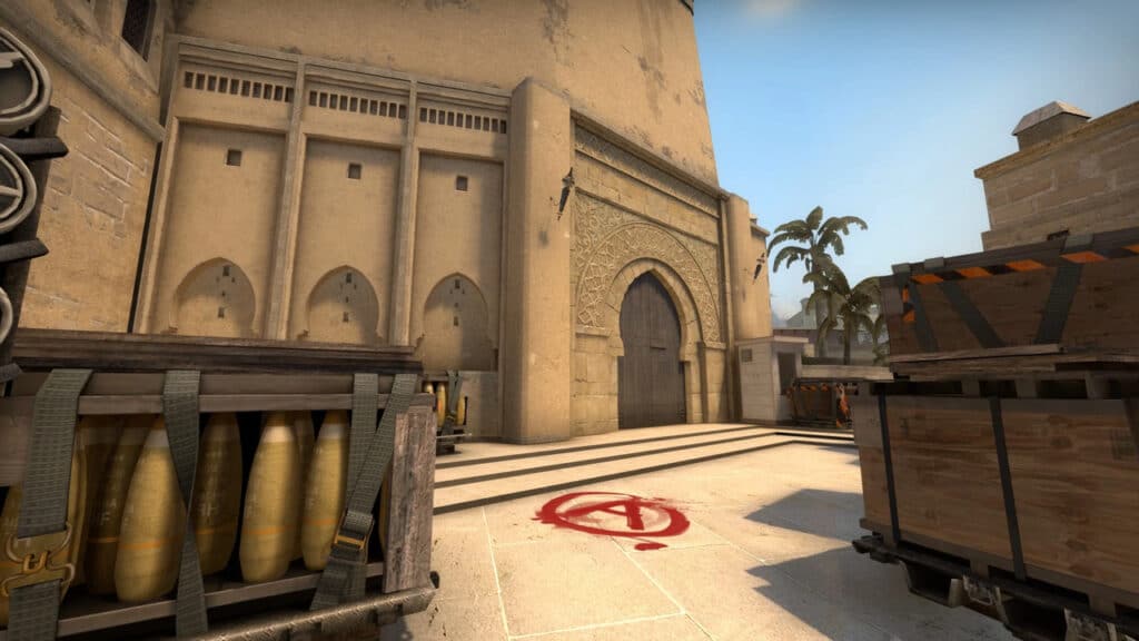 A photo of the best CS:GO map, Mirage.