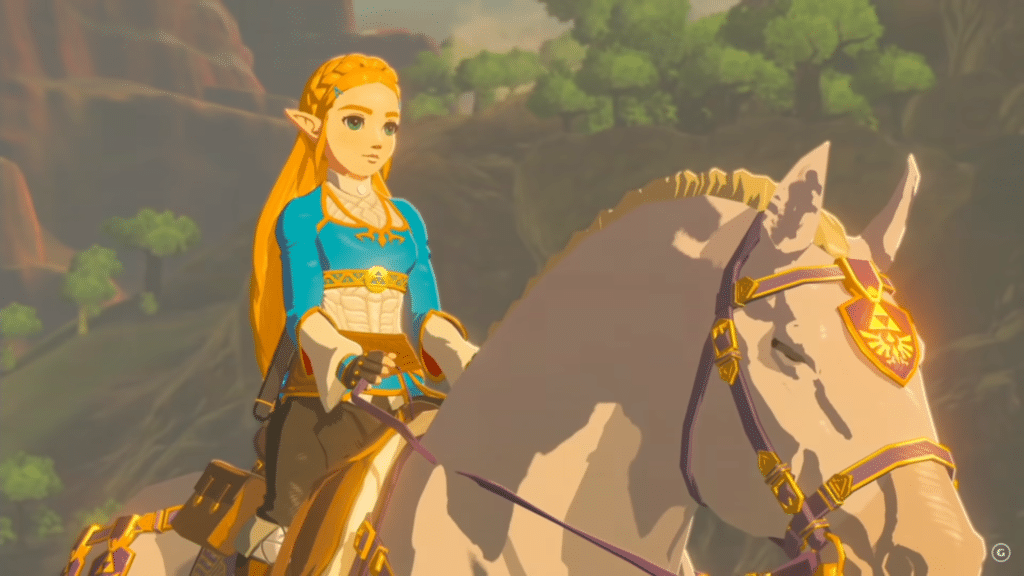 The memory in BOTW that explains Zelda is 17. 