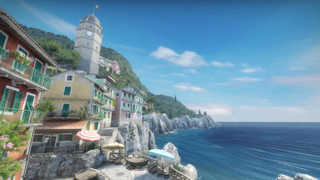 A photo of the Tuscan CS:GO map.