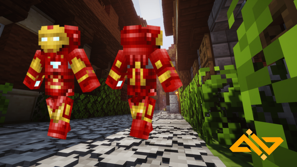 Iron Man Minecraft Hud