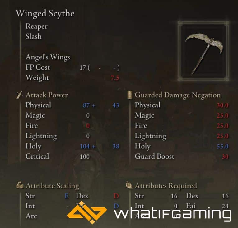 Winged Scythe