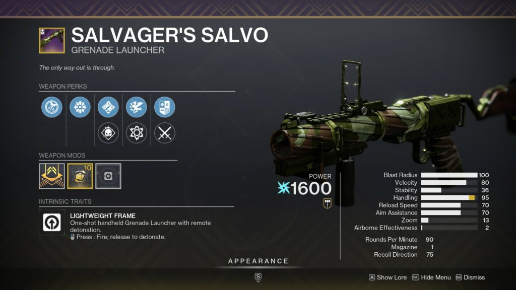 Salvager's Salvo