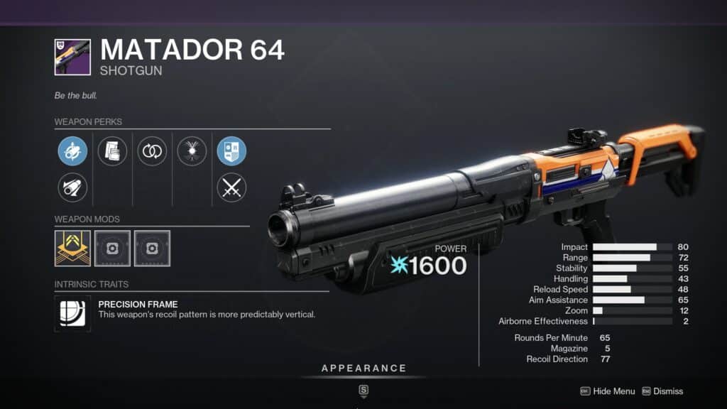 Matador 64. 