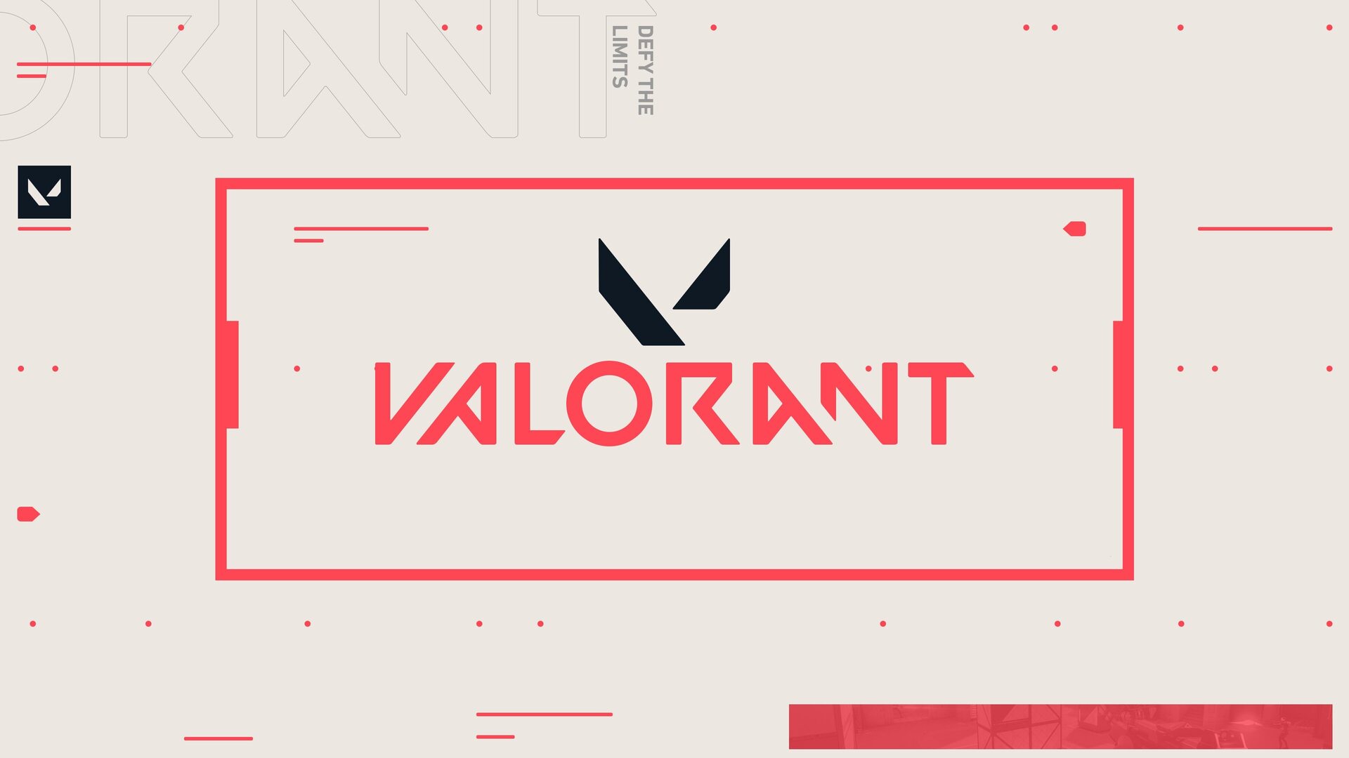 Image by (ja33A – The Valorant logo on a white background.
