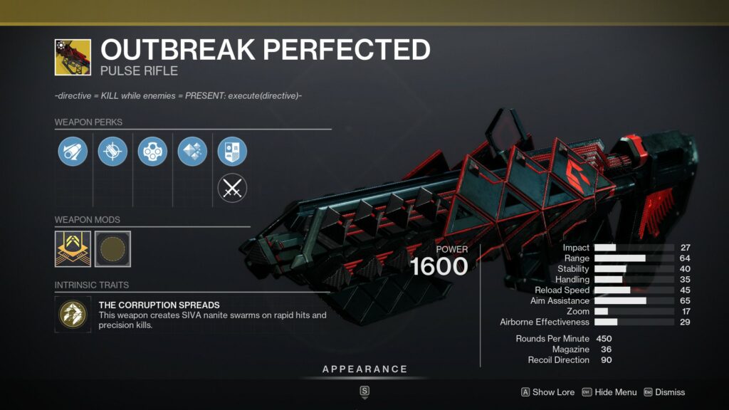Outbreak Perfected.