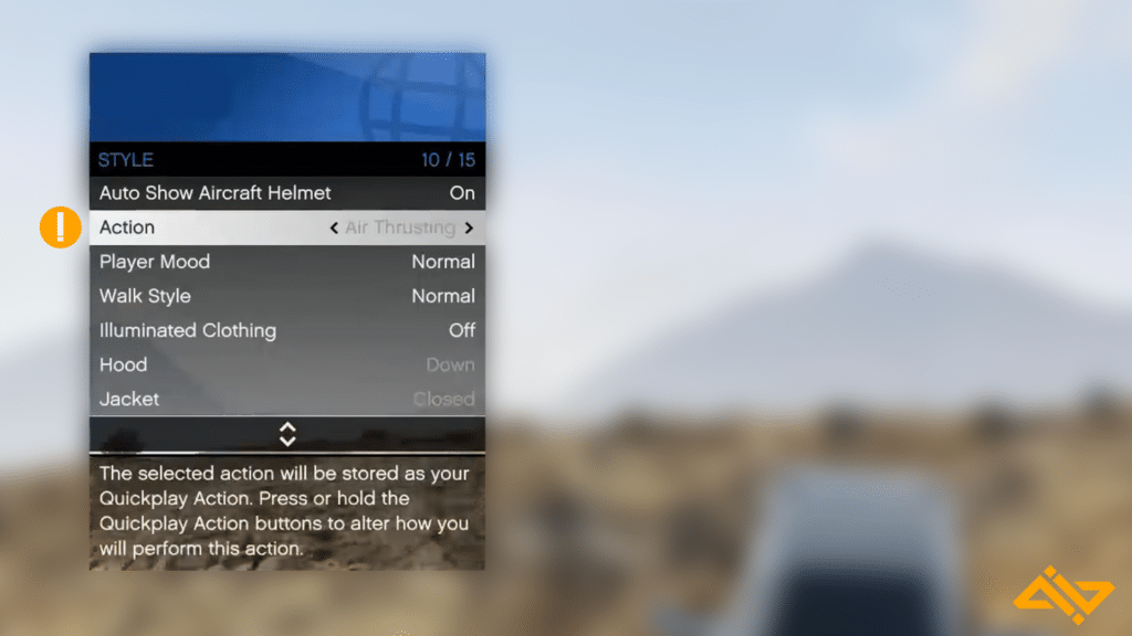 Action Menu 