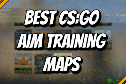 The 6 Best CS:GO Aim Training Maps title card.