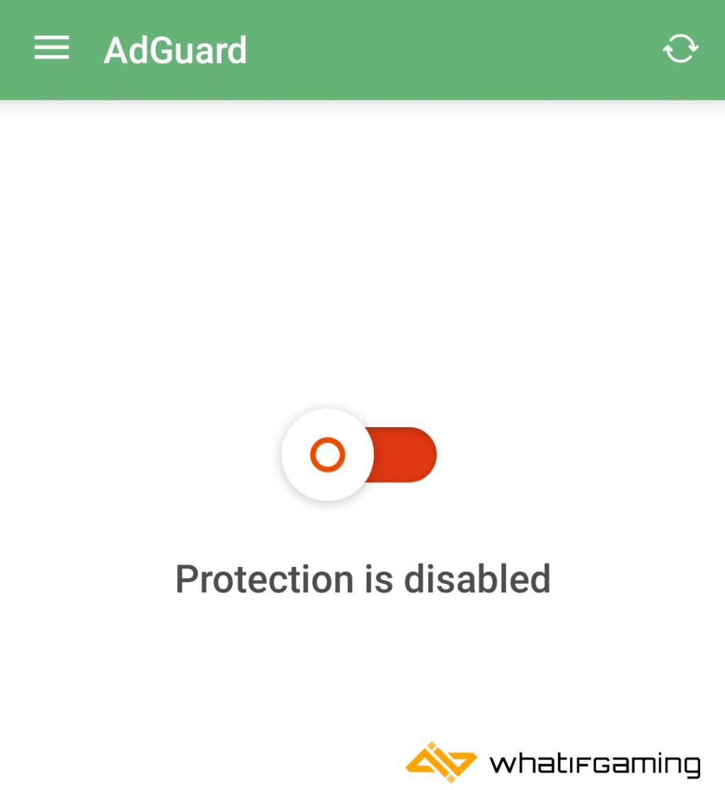 Disable AdGuard