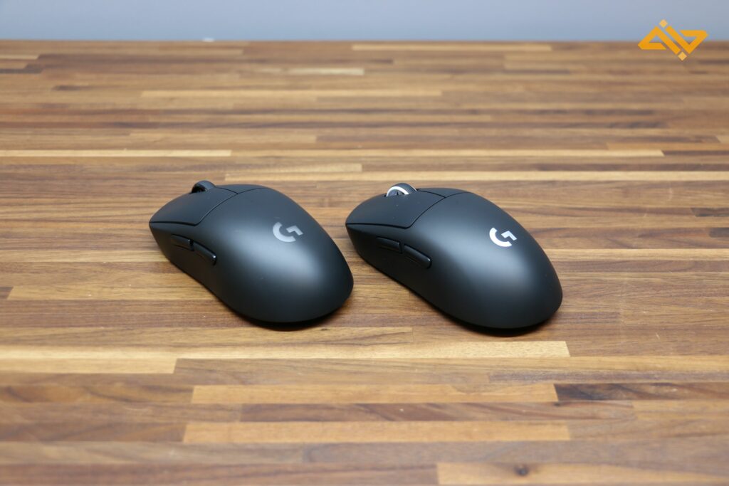 G Pro Wireless beside G Pro X Superlight.