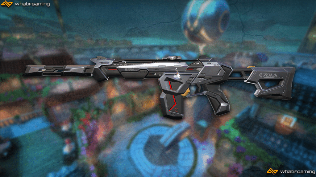 A photo of the Protocol 781-A Phantom skin in Valorant.