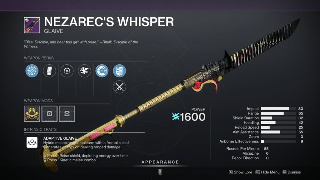 Nezarec's Whisper