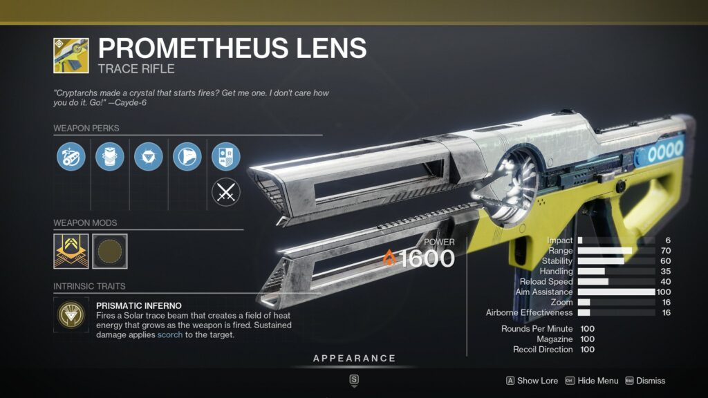 Prometheus Lens